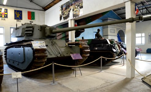 ARL 44 in the Musée des Blindés