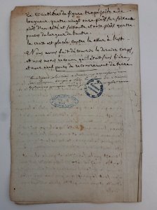 Archives du Rhône - Visites des vingt cimetières de la ville de Lyon et de ses Faubourgs, église paroissiale de Saint Nizier, rapport (4)