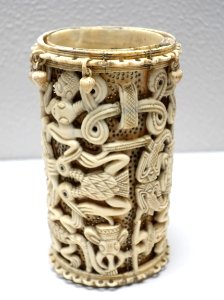 Arm band, Owo, Yoruba, 18th century AD, ivory - Ethnological Museum, Berlin - DSC02380