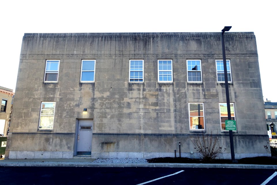 Arlington Co-Operative Bank Building, rear view - Arlington, MA - DSC03540