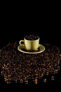 Coffee beans caffeine espresso photo
