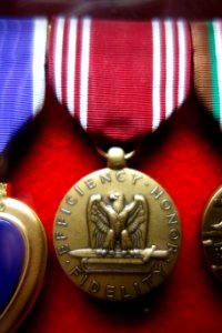 Army Good Conduct Medal - Fort Devens Museum - DSC07224