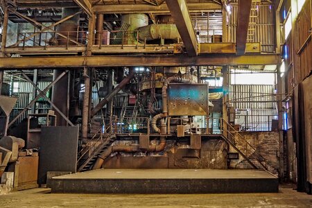 Maschinenhalle ironworks industrial plant