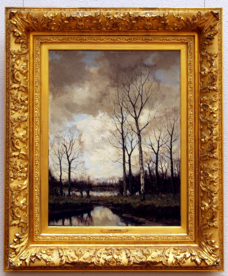 Arnold Marc Gorter (1866-1933), Novemberstemming, 1905, Olieverf op doek