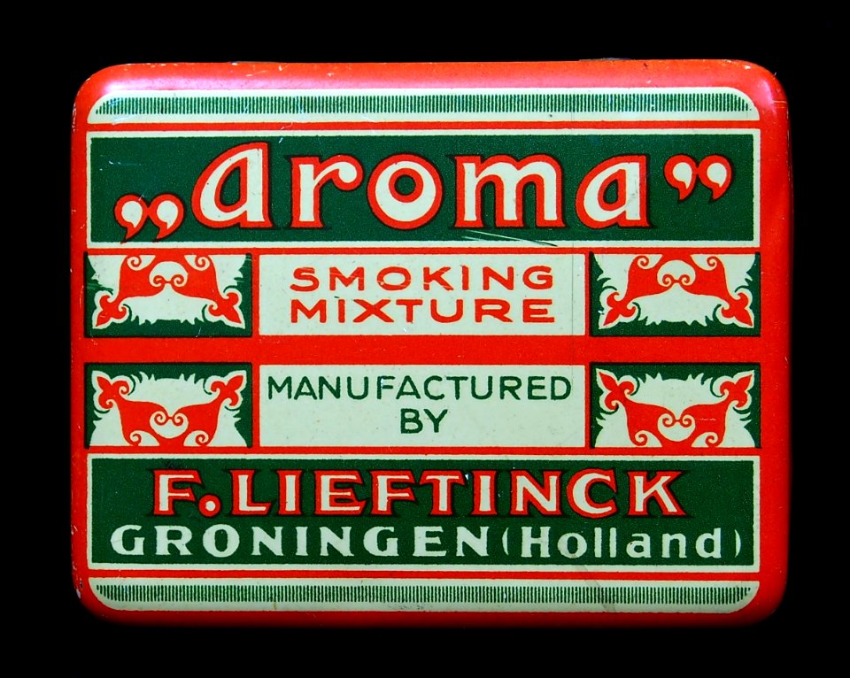 Aroma smoking mixture by F Lieftinck, blikje, foto3