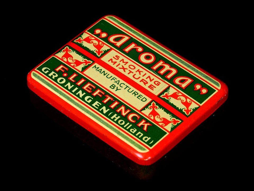 Aroma smoking mixture by F Lieftinck, blikje, foto2