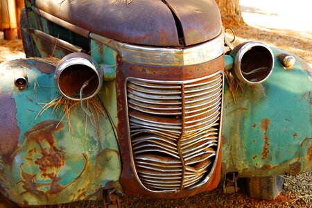 Antique truck rust photo