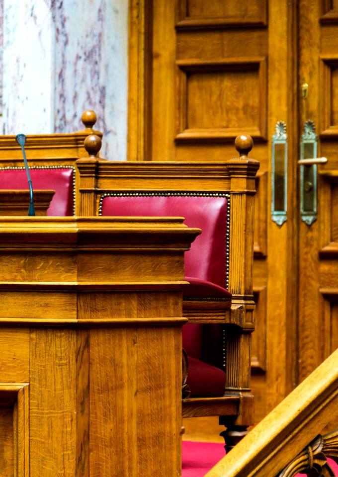 Armchair Prime Minister Vouli Athens