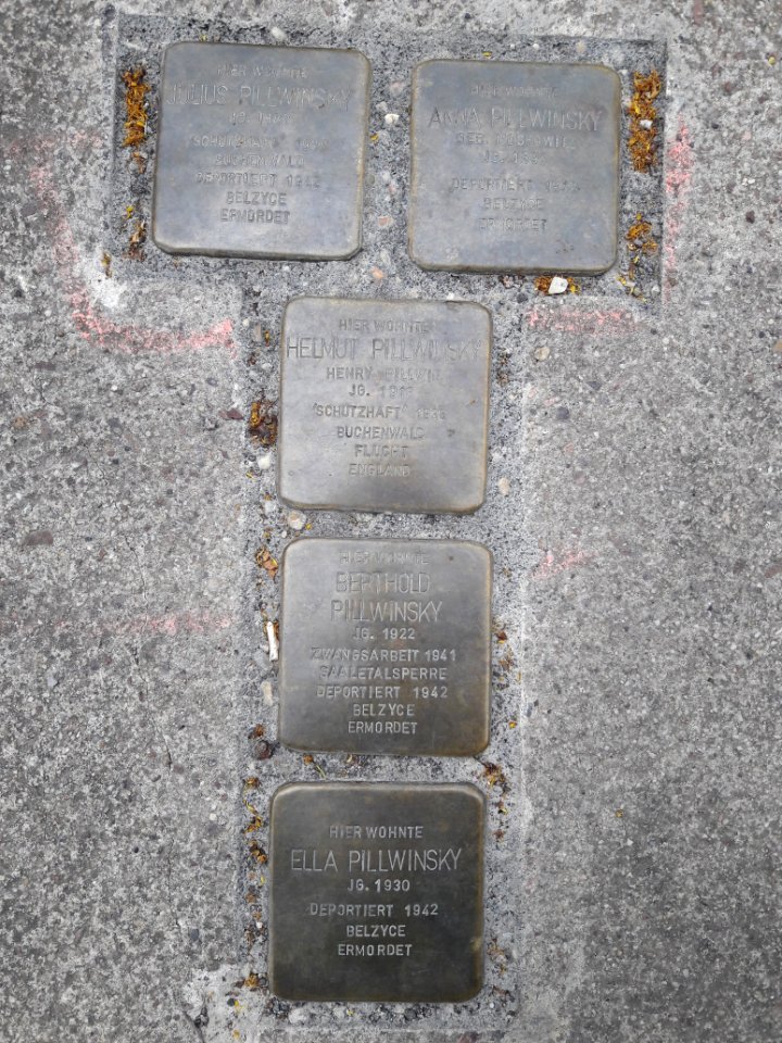 Arnstadt Stolpersteine Lindenallee 2
