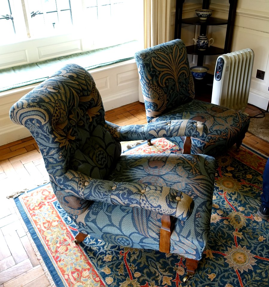 Armchairs - Kelmscott Manor - Oxfordshire, England - DSC09999