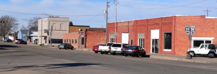 Arnold, Nebraska Arnold Ave face W 1