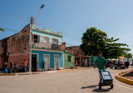 Around the Bolivarian University of Venezuela, Margarita island