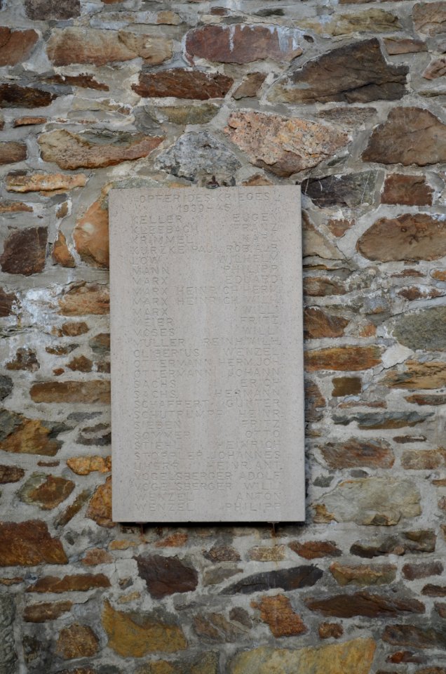 Arnoldshain, Ehrenmal, Tafel 2