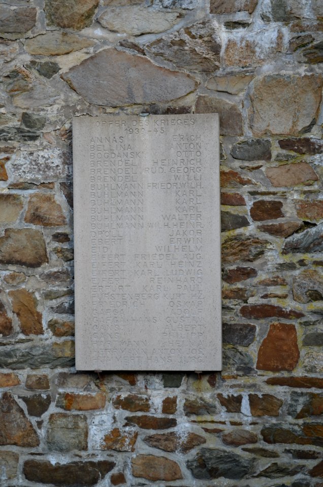 Arnoldshain, Ehrenmal, Tafel 3