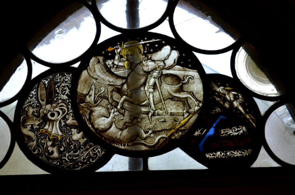 Arnoldshain, Laurentiuskirche, Glasfenster