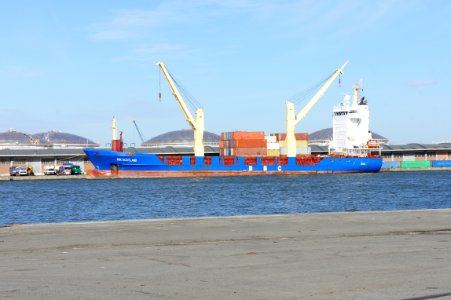 BBC Scotland - IMO 9266322 - Cargo Ship - Callsign ZDFF3, Vijfde Havendok, Port of Antwerp, pic1