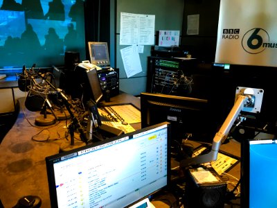 BBC Radio 6 Music Studio, MediaCityUK, Manchester
