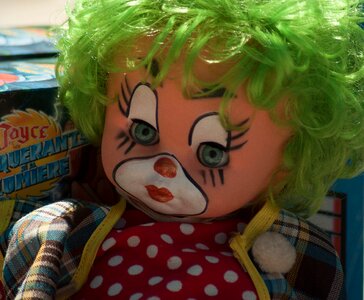 Doll flea market toys photo