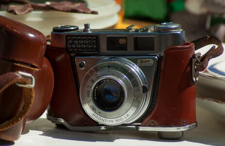 Silver camera flea market