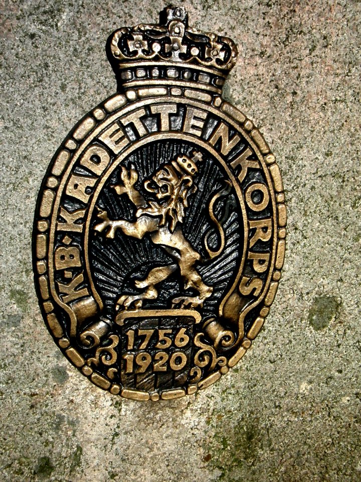 Bayr. 02 Dresden Albertstadtkaserne, Wappen des Königlichen Bayrischen Kadettenkorps