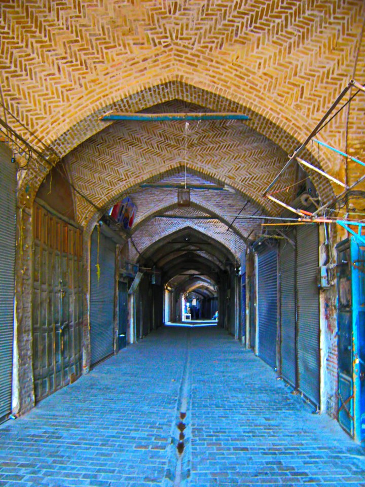Bazaar of Nishapur - Closed stores -(Edited)