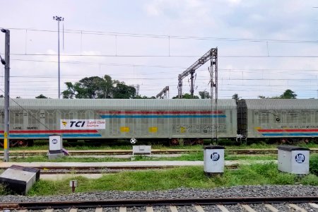 BCACBM - B, The car container wagon ( Indian Railways) photo