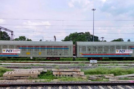 BCACBM - B, The car container wagon ( Indian Railways) 2