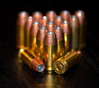 Brass cartridges caliber