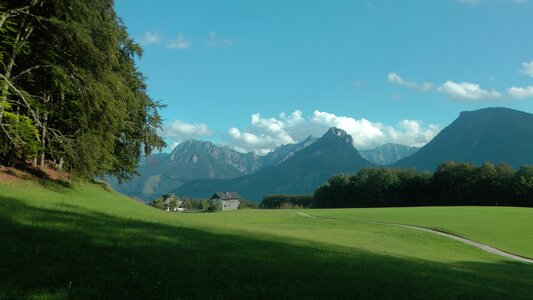 Mountains light shadow
