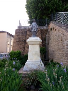 Basilique d'Ars - Statue de la Vierge - Jubilé 1875