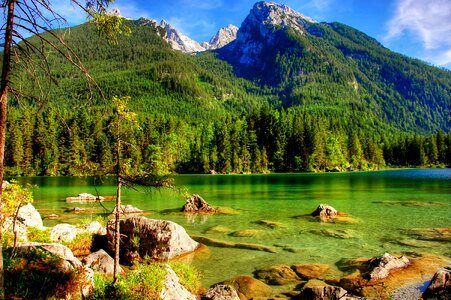 Upper bavaria berchtesgaden mountains photo