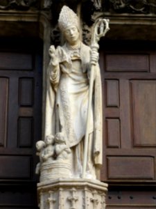 Basilique de Saint-Nicolas-de-Port (M-et-M) statue saint Nicolas