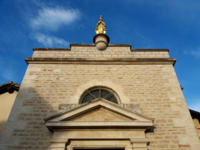 Basilique d'Ars - Haut de la façade