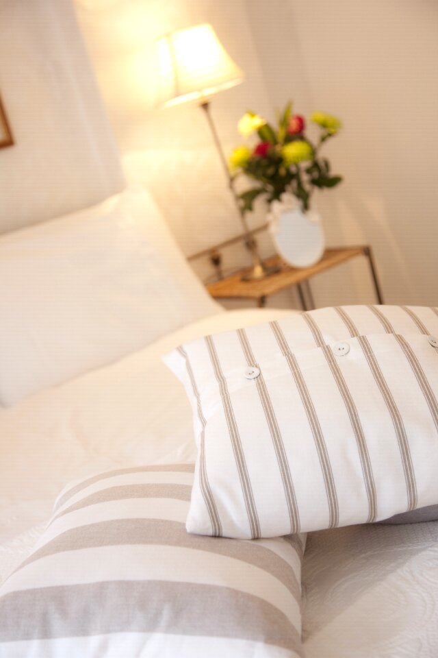 Bed cushions bedroom