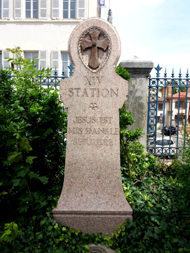 Basilique de Fourvière - Chemin de croix extérieur - Station XIV