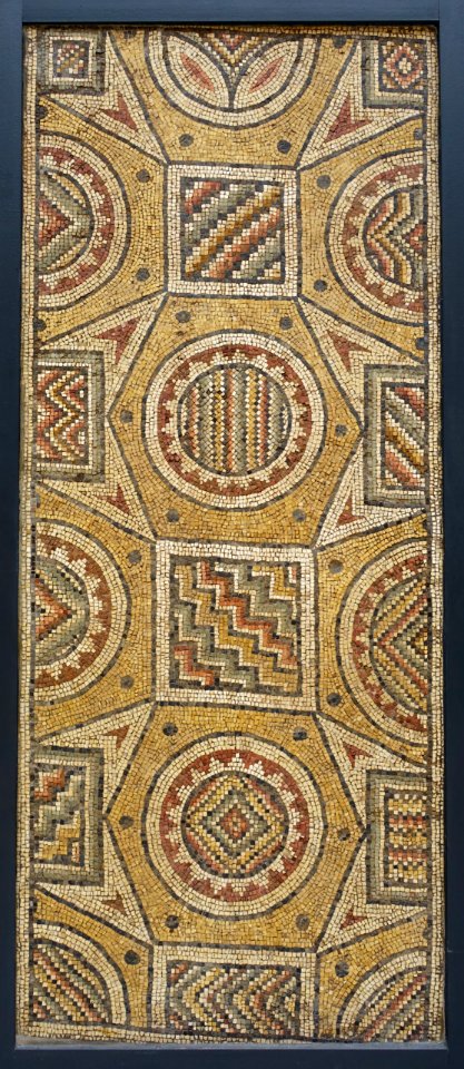 Basilidas mosaic, 2 of 2, Apamea, Syria - Cinquantenaire Museum - Brussels, Belgium - DSC09019