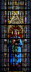 Basilique Sainte-Clotilde Paris Vitrail Lusson et Bourdon Saint Prosper 26102018