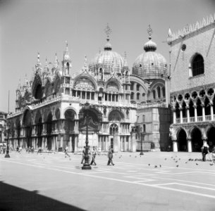 Basiliek van San Marco op het San Marcoplein in Venetië, Bestanddeelnr 254-2042