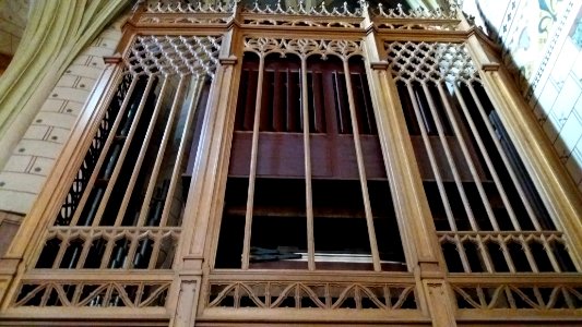 Basilique Saint-Martin d'Ainay - Intérieur - Soufflerie de l'orgue