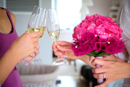 Celebrate glasses champagne glass photo