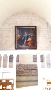 Basilique Saint-Martin d'Ainay - Intérieur - La Visitation de Daniel Sarrabat