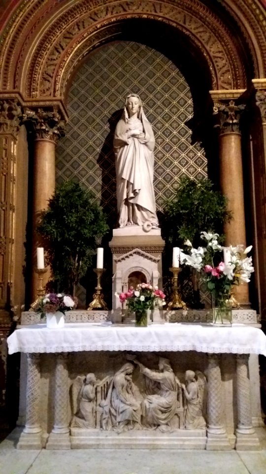 Basilique Saint-Martin d'Ainay - Intérieur - Chapelle de la Sainte Vierge