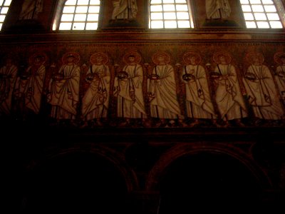 Basilika Sant'Apollinare Nuovo Innen Mosaike