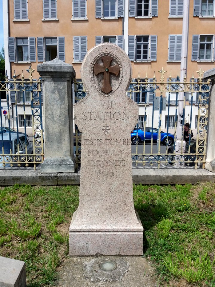 Basilique de Fourvière - Chemin de croix extérieur - Station VII