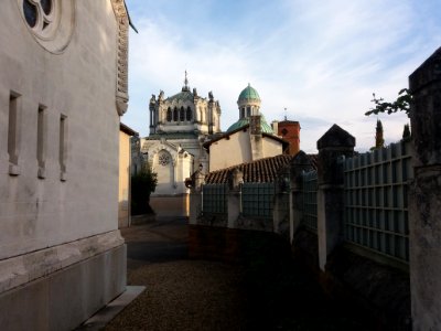 Basilique d'Ars - Vue depuis la chapelle du Cœur