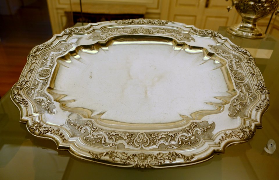 Basin, Portugal, 1700-1750, silver - Museu Nacional de Soares dos Reis - Porto, Portugal - DSC00547