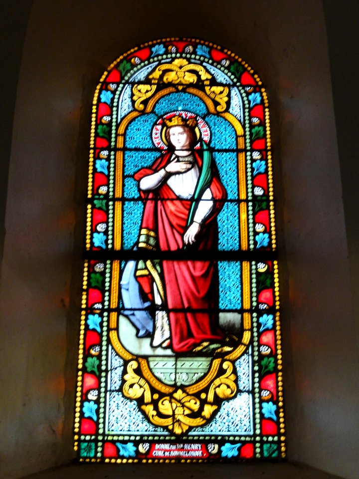 Baudonvilliers (Meuse) église, vitrail (01)
