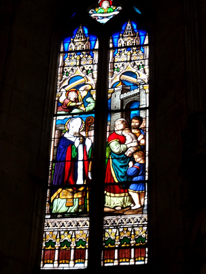 Basilique Saint-Eutrope de Saintes, vitrail 15