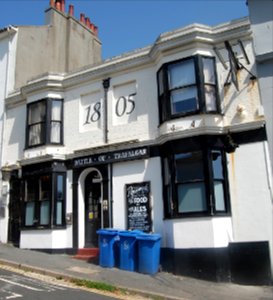 Battle of Trafalgar pub, Guildford Road, Brighton (June 2019) (1)