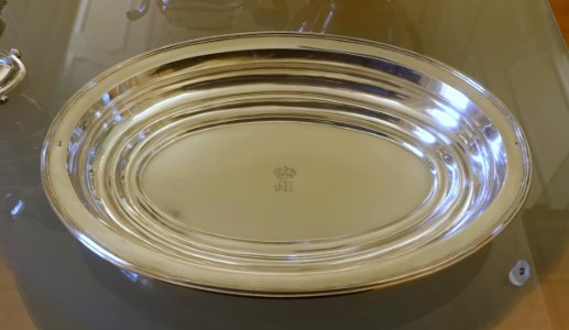Basin, by AFC, Antonio Firmo da Costa, Lisbon, 1810-1822, silver - Museu Nacional de Soares dos Reis - Porto, Portugal - DSC00472